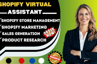 be your shopify virtual assistant