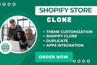 copy, clone, revamp, redesign shopify store, shopify expert and developer