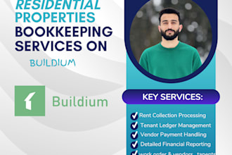 cleanup, reconcile, and manage your buildium accounting
