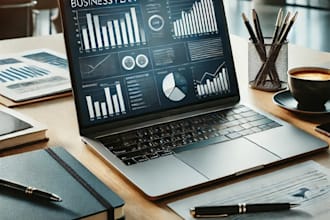 create a solid business plan and I provide financial analysis, strategy and pro