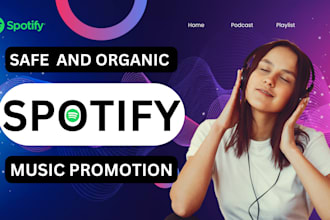 do organic promotion to skyrocket spotify, soundcloud, apple music album, track