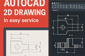 draw your design into autocad dwg