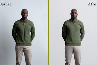 do fashion model retouching and apparel editing for ecommerce