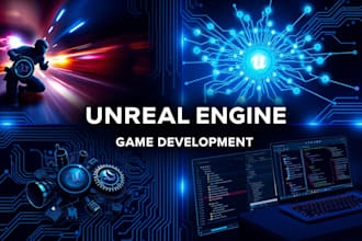 create gameplay and UI programming for any unreal engine projects ue4 ue5 game