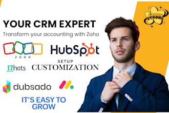 setup clay com, hubspot CRM, apollo io, honeybook CRM, yotpo SMS, dubsado, 17hat