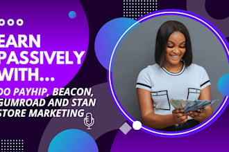 do payhip, beacon ai, gumroad, stan store marketing