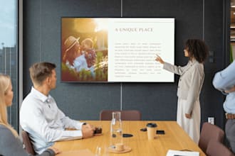 create real estate presentation and pitch deck