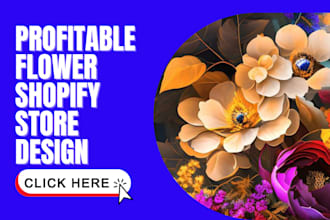 design flower shopify store flower store flower  website florist website
