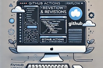 create a cicd workflow using github actions for your project