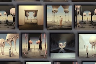 create unique ai generated images and artwork for your project
