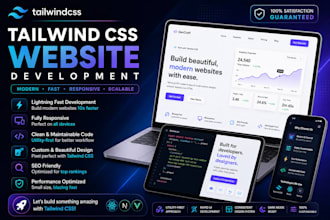 be your tailwind css website designer