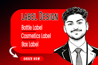 design product label design