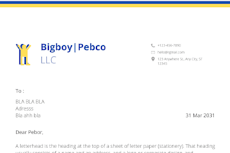 design your business cards, letterhead, and stationary