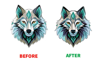 do convert to vector tracing logo