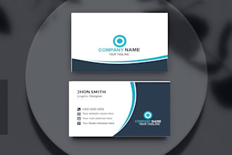design professional business card and company letterhead