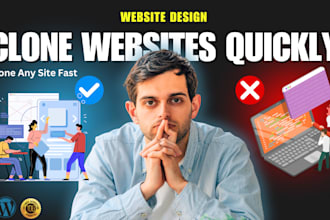 redesign, revamp, duplicate, copy clone wordpress website with elementor pro