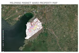 create professional gis maps and spatial data visualizations