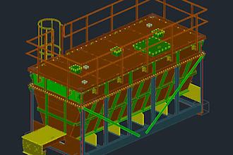 design and detail structural steel buildings, provide shops, erection drawings