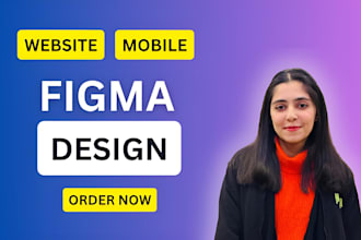 do an aesthetic figma website design