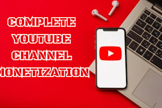 complete youtube channel monetization,promotion service
