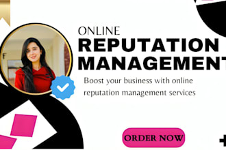 do online reputation management, ORM that help suppress negative links