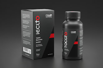 product label design, bottle label packaging design and product photography