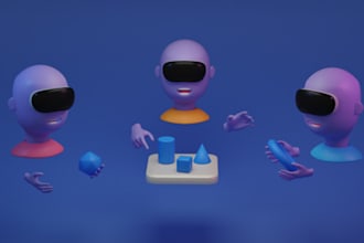 develop a unity VR, ar, or 3d game or app for an immersive experience