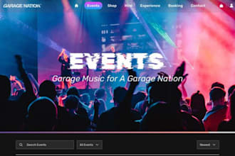design party rental photo booth event music rental band shopify store website