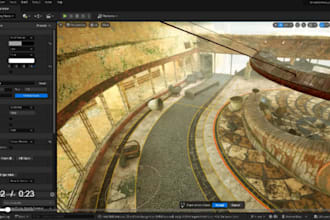 create professional 3d models and environments for you