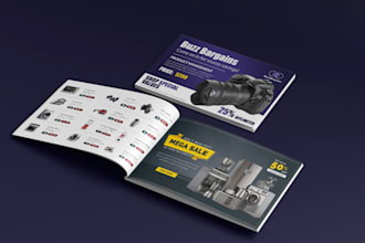 design custom product catalog, lookbook and magazine designs