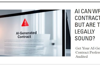 audit your ai generated contract for risks and legal gaps