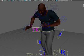 3d character rigging in blender, maya for unreal, unity, animation or mocap