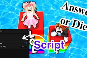 be a professional roblox scripter for your roblox game, system scripts