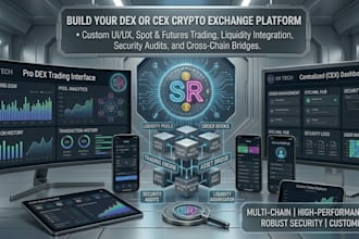 build a dex or cex crypto exchange platform