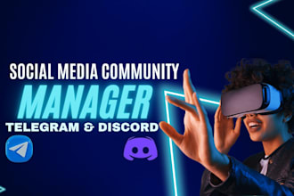 do social media telegram community manager, telegram chatters for meme coin