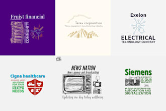 modern logo design PDF jpg png files