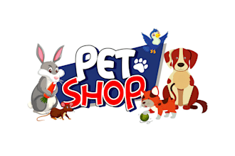 do animal, pet shop and veterinary clinic logo with free source file