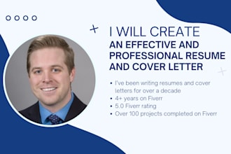 create an effective and professional resume and cover letter