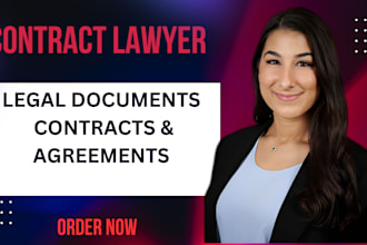 expertly draft contracts, agreements and legal letters