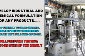 be your chemist to formulate your industrial chemical complaint paint product