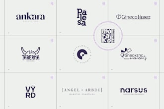 design a professional and unique logo for your brand