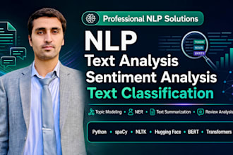 do nlp text analysis sentiment analysis and text classification