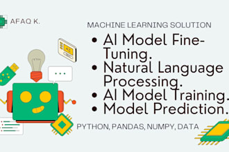build ai models finetune nlp machine learning for prediction