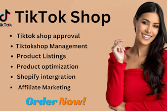 tiktok shop setup, manage tiktok shop
