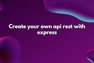 create yours apis restful using nodejs and express