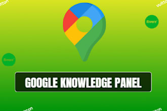 create google knowledge panel, graph or SEO for verified panel
