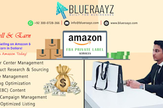 be your amazon fba virtual assistant for store setup and listing