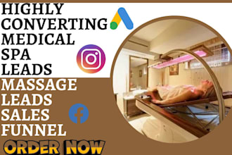 generate medical spa leads massage therapy chiropractor leads bbl leads funnel