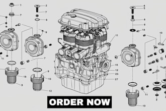 2d cad design solidworks rendering utility patent fusion technical line drawing