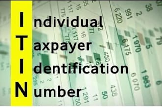 get non resident irs tax id, itin number individuals ein for US llc creation